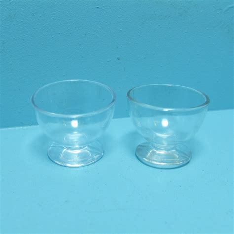 Dollhouse Miniature Clear Plastic Large Fruit Bowl Set of 2 G7437 | eBay