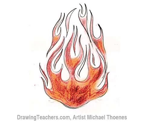 How to Draw Flames