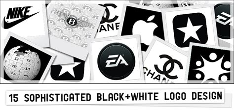 The Power of Color: 15 Sophisticated Black and White Logos