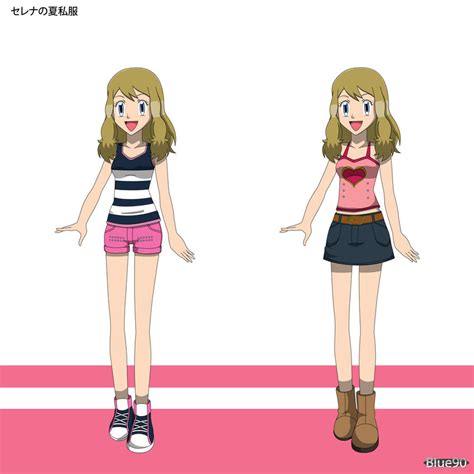 PKMN V - Serena Summer Casual Outfit Designs by Blue90 on DeviantArt