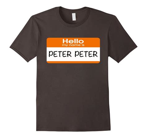 Peter Peter Funny Halloween & Thanksgiving Costume Shirt-T-Shirt ...