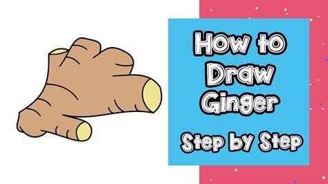 Ginger Drawing Easy | How to Draw Ginger by Nifty Toy Art - YouTube