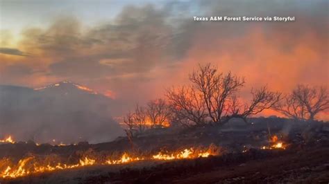 Texas Panhandle wildfires: Evacuation ordered in town of Canadian as ...