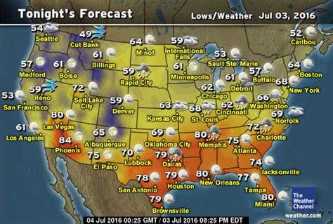 10 Day Us Weather Map Map - Map