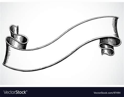 Scroll banner Royalty Free Vector Image - VectorStock