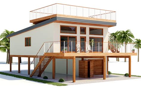 Coastal Home Plans On Stilts - Beachfront Homes Oceanfront Stilt Houses ...