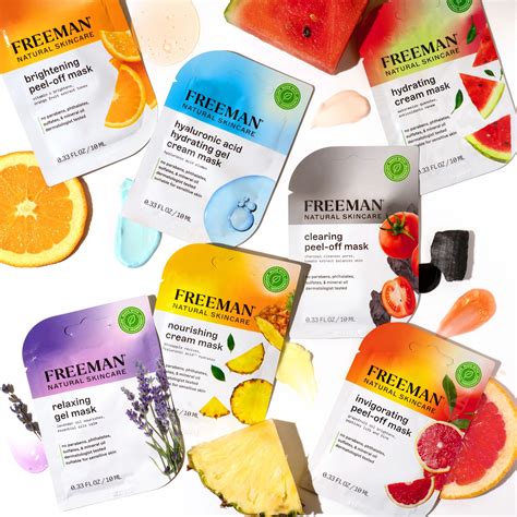 Freeman Natural Brightening Vitamin C & Orange Peel-off Mask, Revive ...