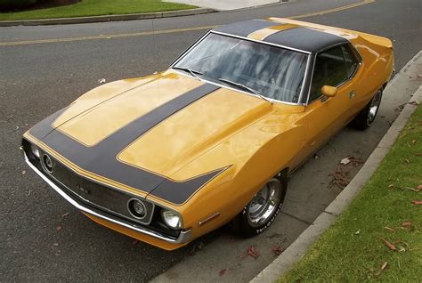 1971 AMC JAVELIN AMX RARE -4SPEED -GO PACK -TIC TOC TAC -P CODE ...