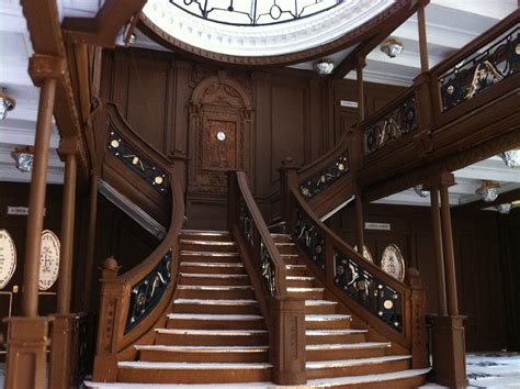 titanic grand staircase model | Made by Hubert Lengdorfer My… | Flickr