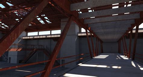 ArtStation - 3D Warehouse Interior 03 | Resources