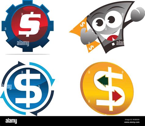 Money Vector Template Set Stock Vector Image & Art - Alamy