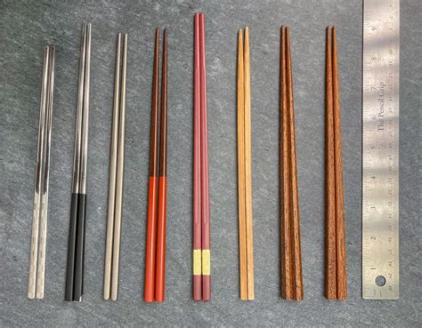 A few different types of chopsticks : r/chopsticks