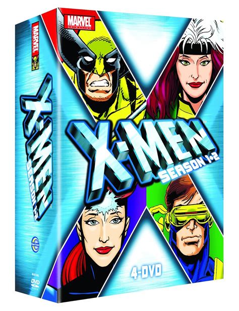 X-Men xmen x men Seasons 1 & 2 4 x DVD Set marvel orginals DVD NEW ...