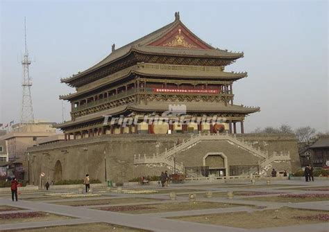 Xian Drum Tower Pictures, Shaanxi