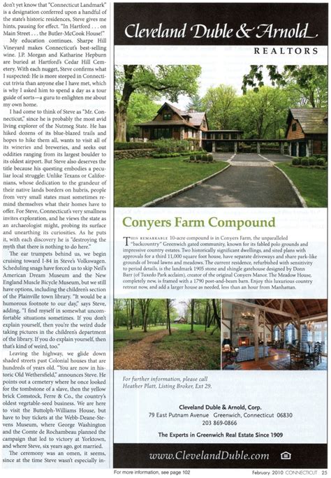 Connecticut Magazine Profile