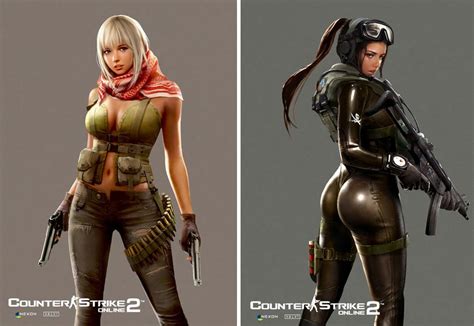 Damn, now I REALLY want to play the korean Counter Strike Female ...