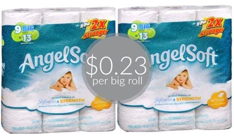 Printable Angel Soft Toilet Paper Coupons | $2.04 per Pack!