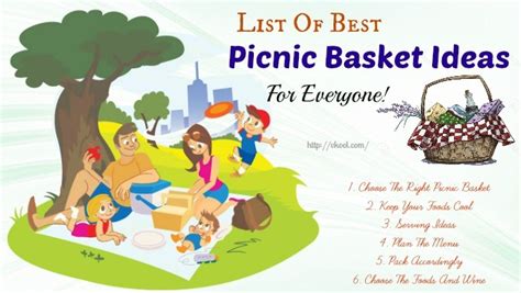 List Of 14 Best Picnic Basket Ideas For Everyone!