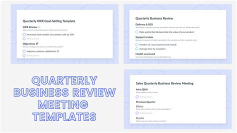 5 Quarterly Business Review Meeting Agenda Templates | Fellow.app