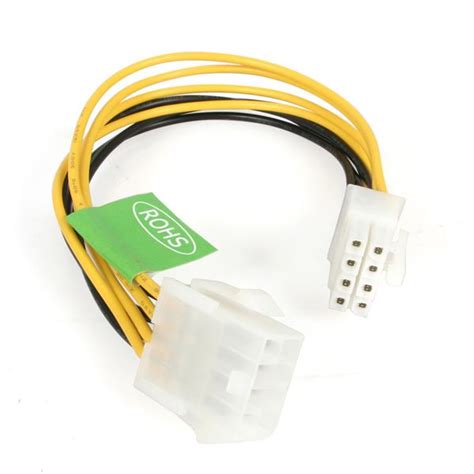 8in EPS 8 Pin Power Extension Cable | EPS Power Cables | StarTech.com