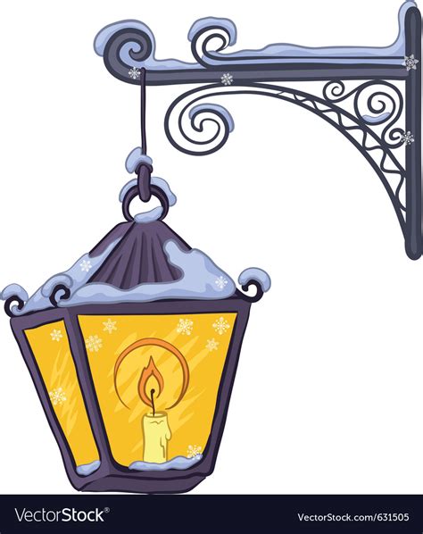 Vintage lantern Royalty Free Vector Image - VectorStock