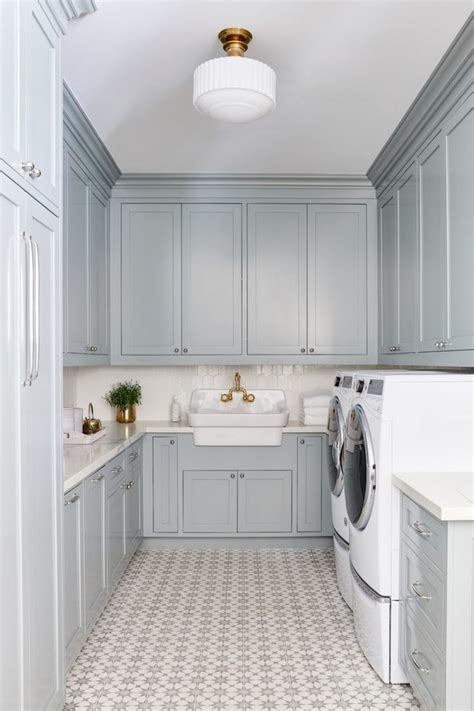 Greyhound by Benjamin Moore - HAVEN | Grey laundry rooms, Blue laundry ...