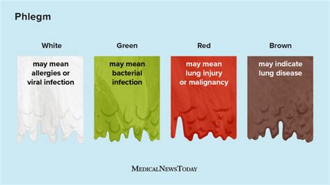 Coughing up phlegm but not sick: Causes, phlegm colors, and more