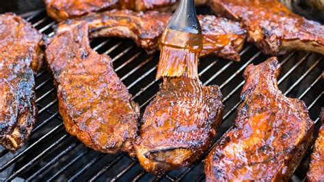 grilled bone in country style pork ribs