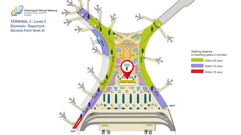 Mumbai Airport Terminal 2 (T2) Map