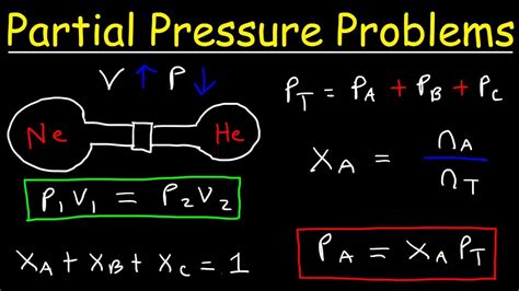 Dalton's Law Of Partial Pressure Formula Examples Video, 47% OFF