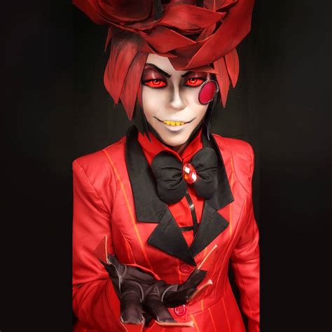 Adult Alastor Cosplay Costume Hazbin Hotel Outfit Radio Demon Cosplay ...