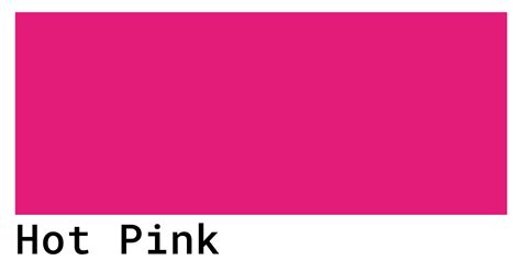 How To Say Hot Pink In Spanish at Julian Parke blog