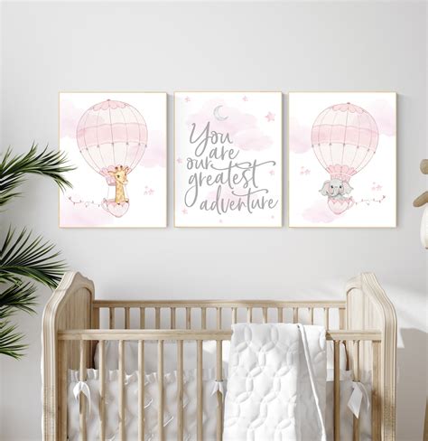 Nursery decor girl, Hot air balloon nursery, you are our greatest ...