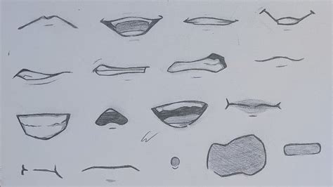 How To Draw An Anime Mouth