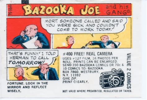 #bazooka-joe on Tumblr