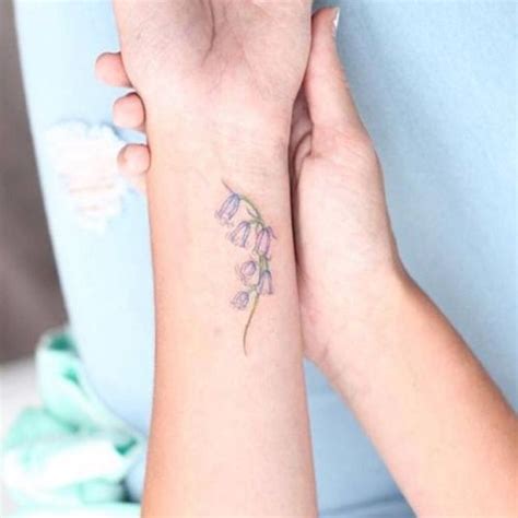 cutelittletattoos | Bluebell tattoo, Flower tattoo, Bluebells flower tattoo