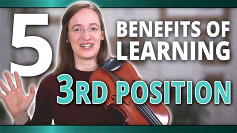 5 Benefits of Learning Third Position - Violinspiration