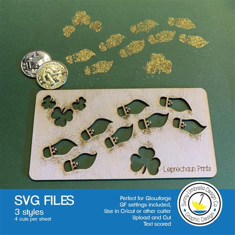 Leprechaun Footprints-svg Files - Etsy