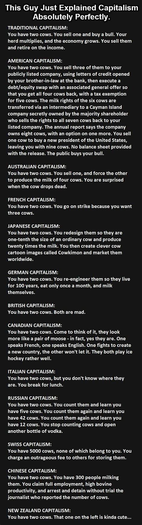 This Guy Just Explained Capitalism Absolutely Perfectly - True Activist