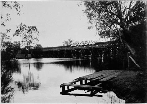 Railway Bridge in Guildford, Western Australia in 1941. | Western ...