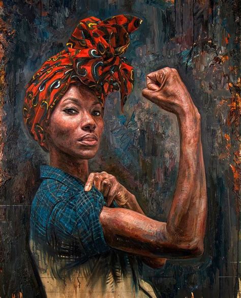 This Artist Paints Portraits Of Strong African-American Women – Design ...