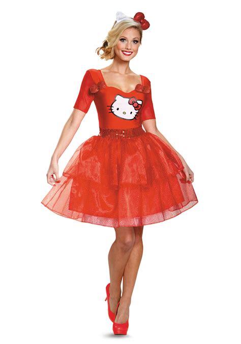 Hello Kitty Adult Deluxe Costume