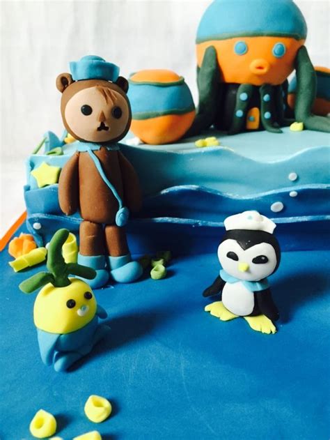 Octonauts Octopod Cake | Octopod cake, Family cake, Character