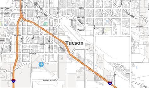 Tucson Arizona Map - GIS Geography