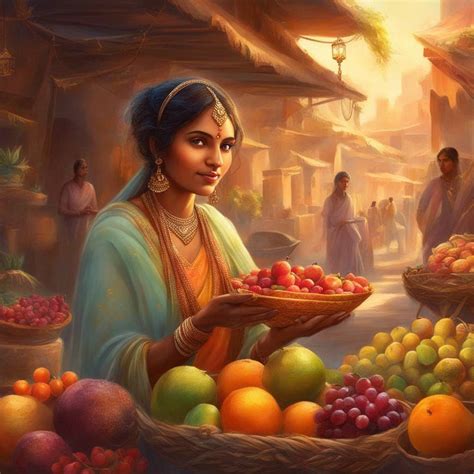 Indian market 2 by ZENART07 on DeviantArt