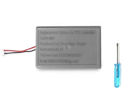 PS5 Controller Battery Pack, 3.7V 1560mAh Replacement Battery for Sony ...