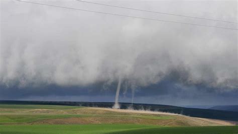 Landspout tornado confirmed near Milton Freewater, Oregon by National ...