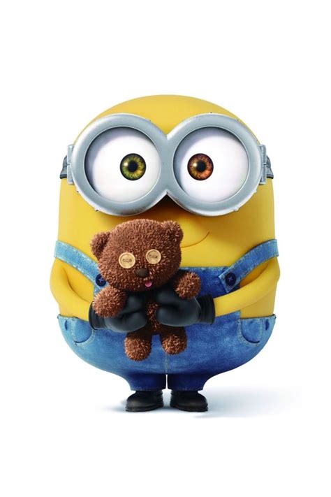 Bob the minion & teddy bear wallpaper | Humor minion, Amor minions, Minions