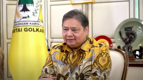 Pernyataan Lengkap Airlangga Hartarto Mundur dari Ketum Golkar