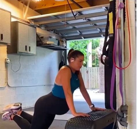 USWNT star Alex Morgan shares workout video while nine months pregnant ...